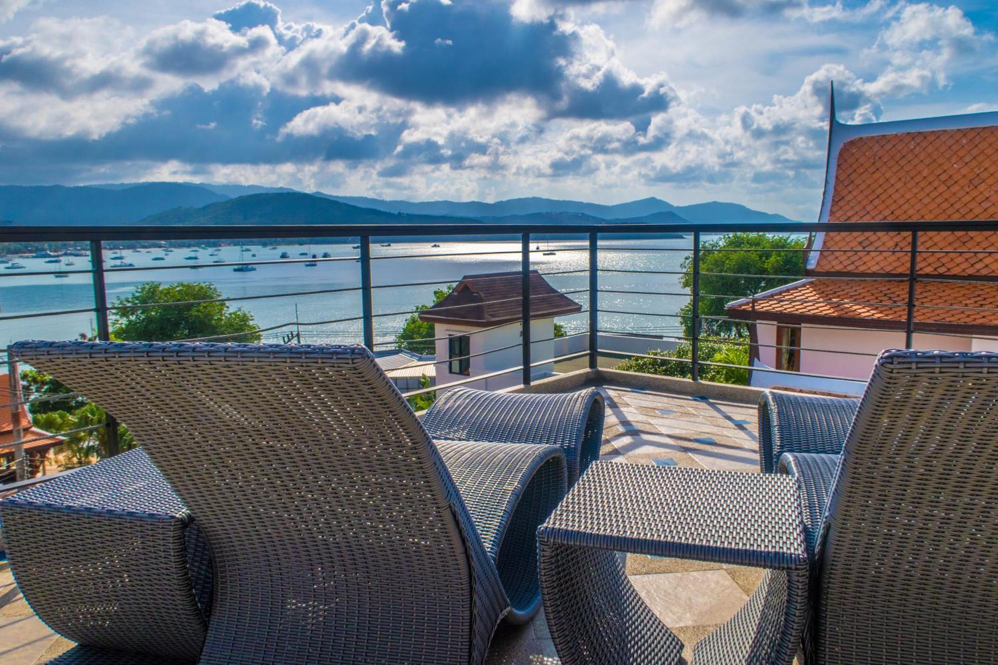 Celebrity Ocean View Villa Samui Bang Rak Beach  Exterior photo