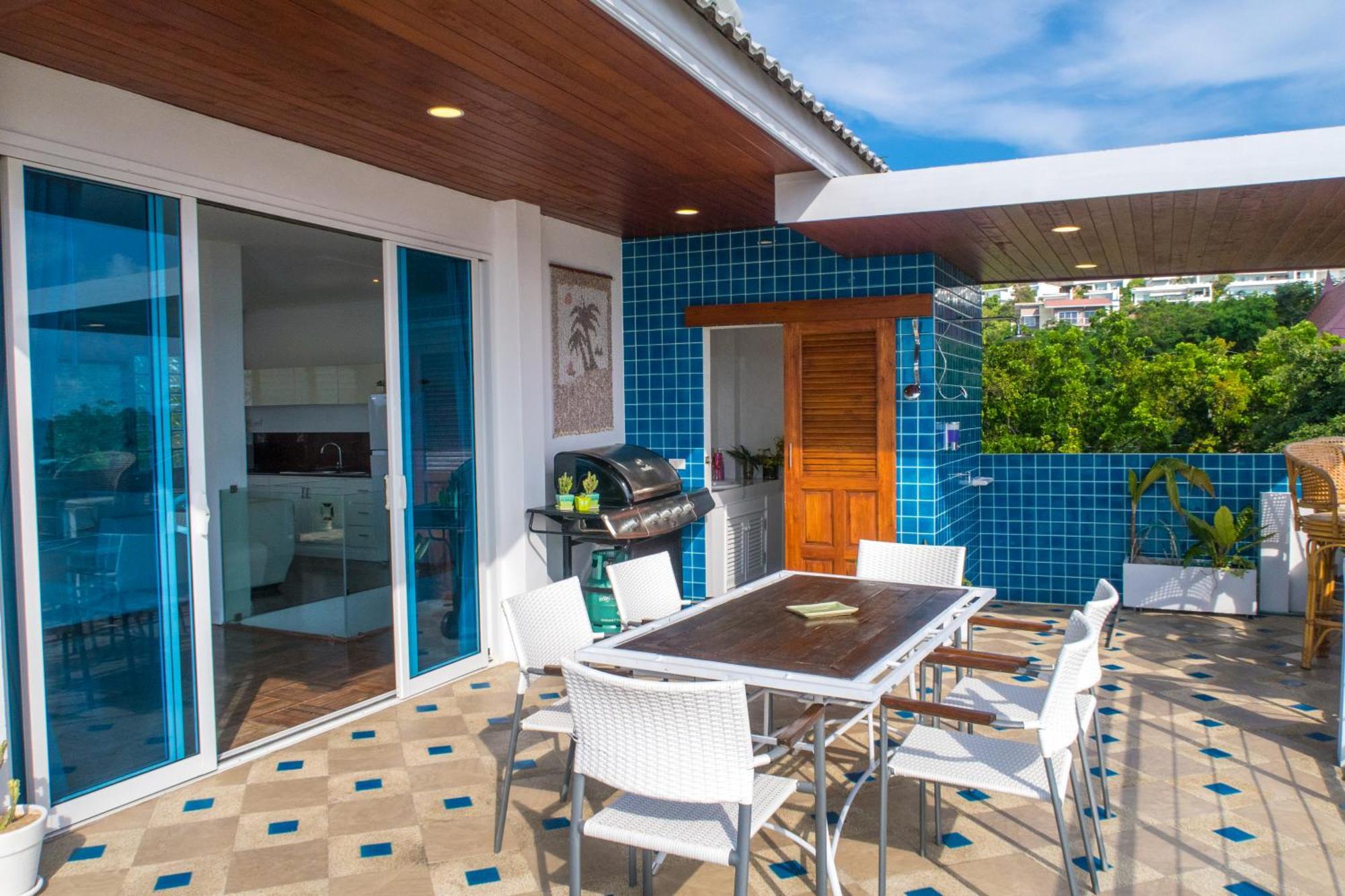 Celebrity Ocean View Villa Samui Bang Rak Beach  Exterior photo