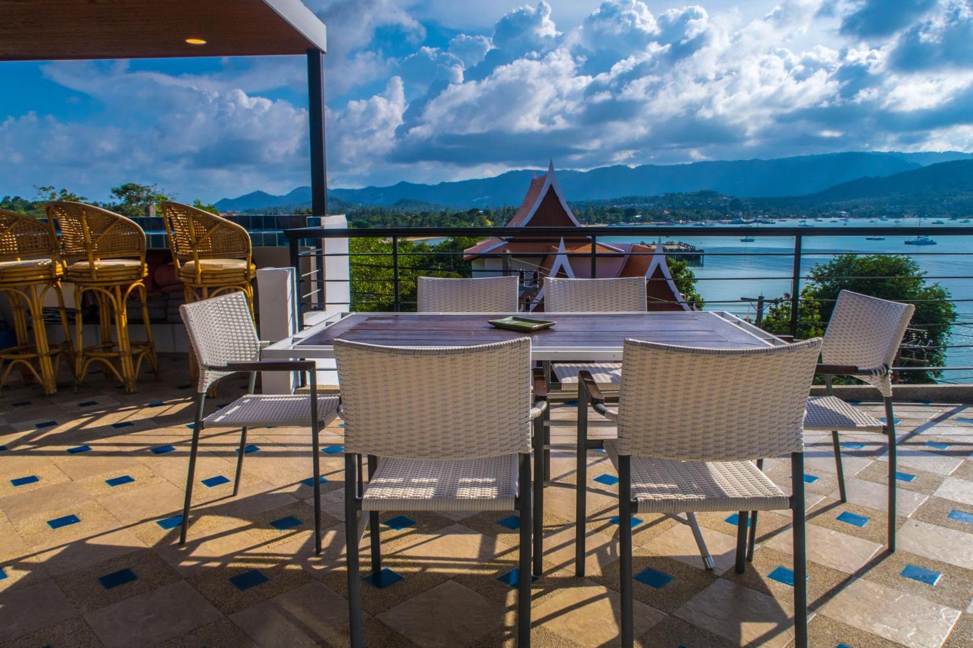 Celebrity Ocean View Villa Samui Bang Rak Beach  Exterior photo