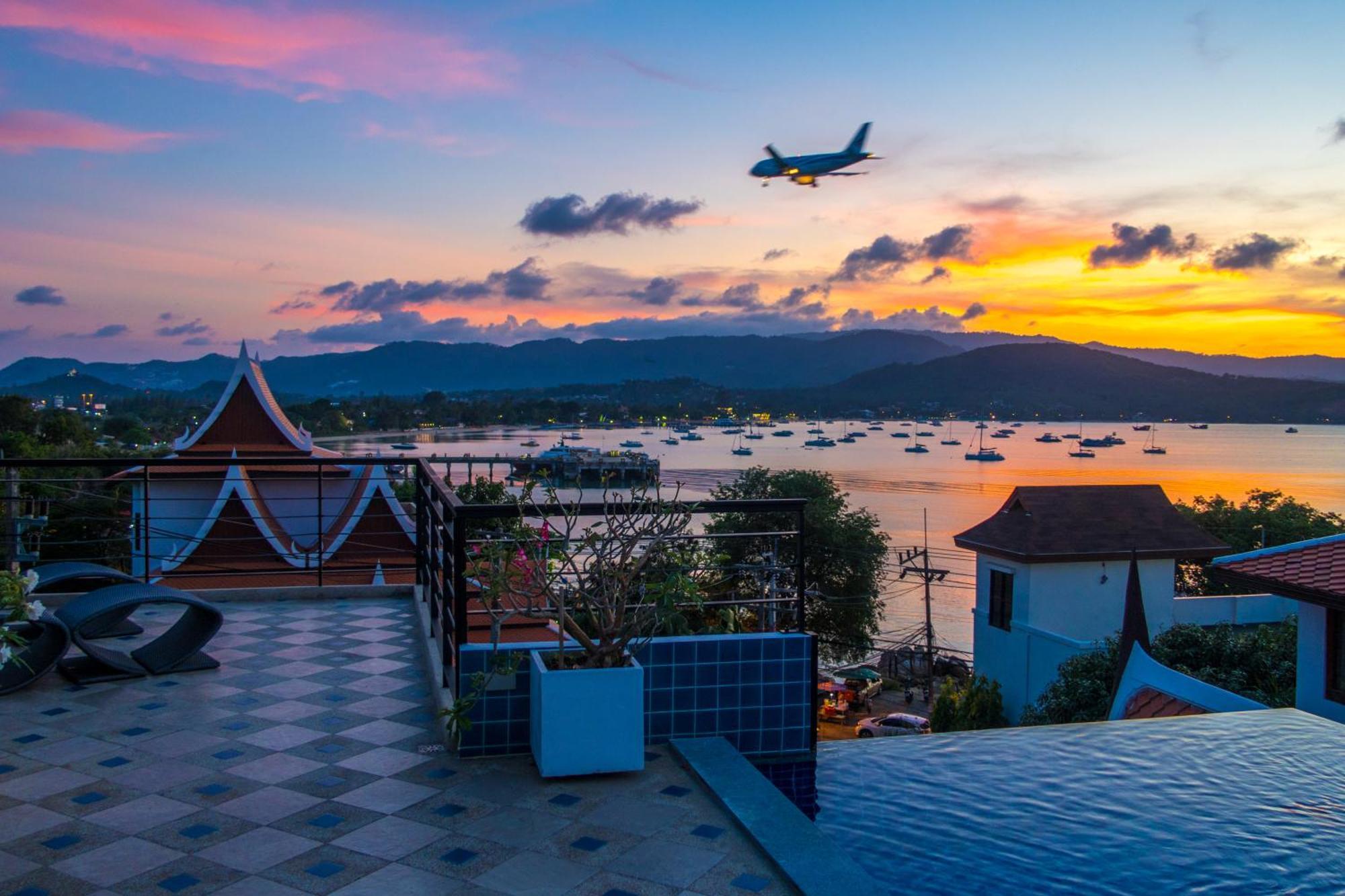 Celebrity Ocean View Villa Samui Bang Rak Beach  Exterior photo