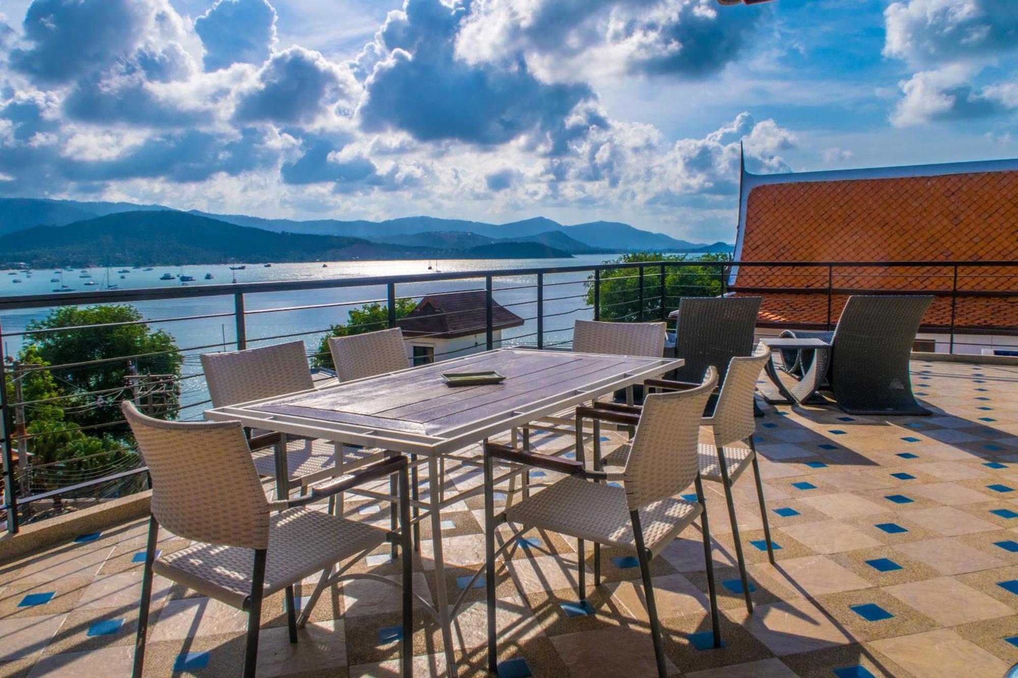 Celebrity Ocean View Villa Samui Bang Rak Beach  Exterior photo