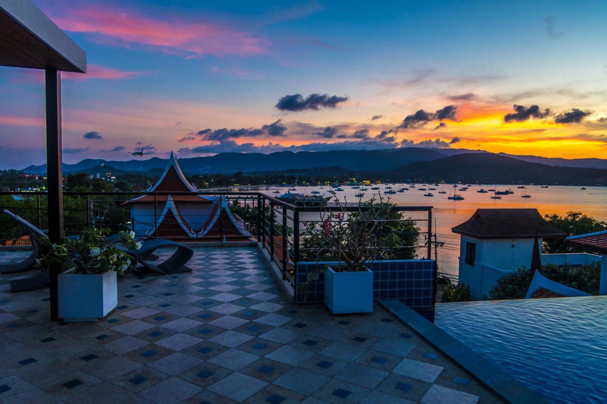 Celebrity Ocean View Villa Samui Bang Rak Beach  Exterior photo