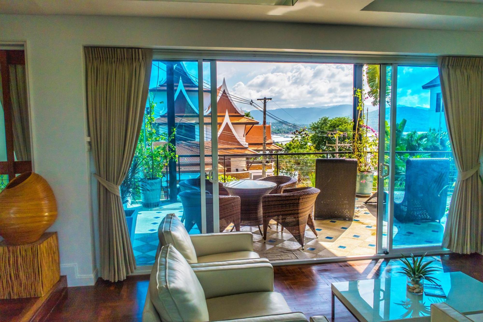 Celebrity Ocean View Villa Samui Bang Rak Beach  Exterior photo