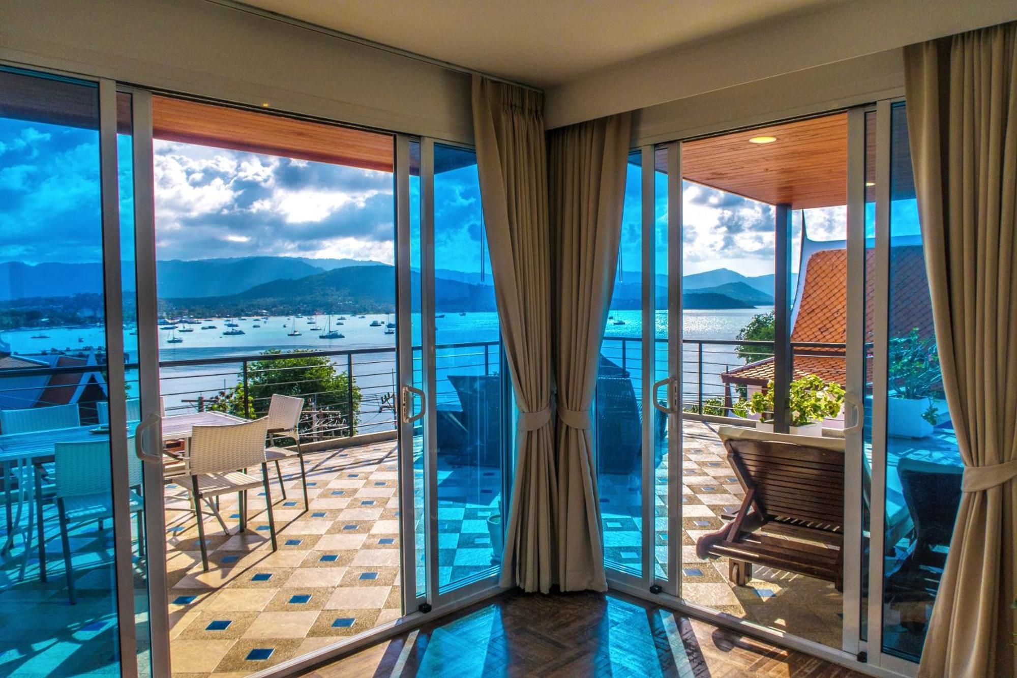 Celebrity Ocean View Villa Samui Bang Rak Beach  Exterior photo