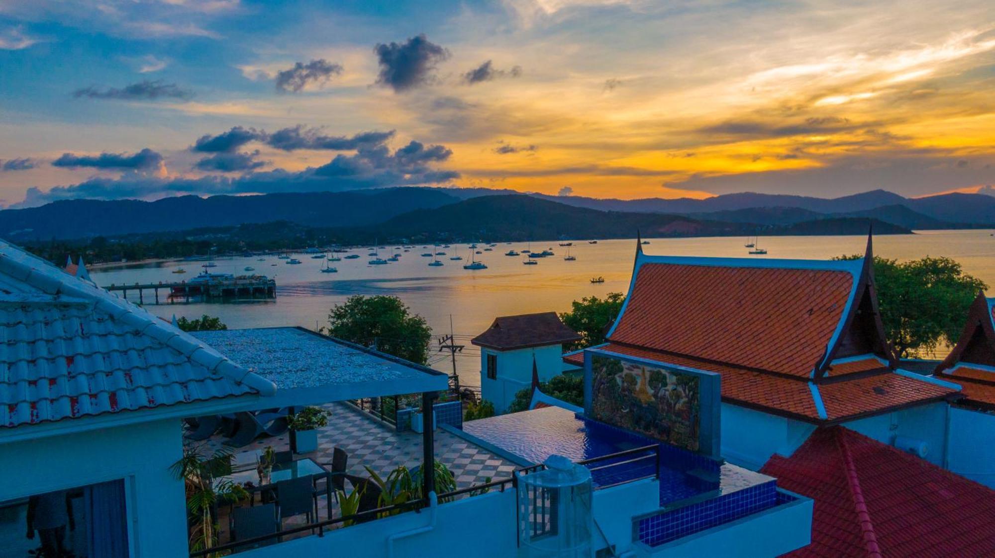 Celebrity Ocean View Villa Samui Bang Rak Beach  Exterior photo