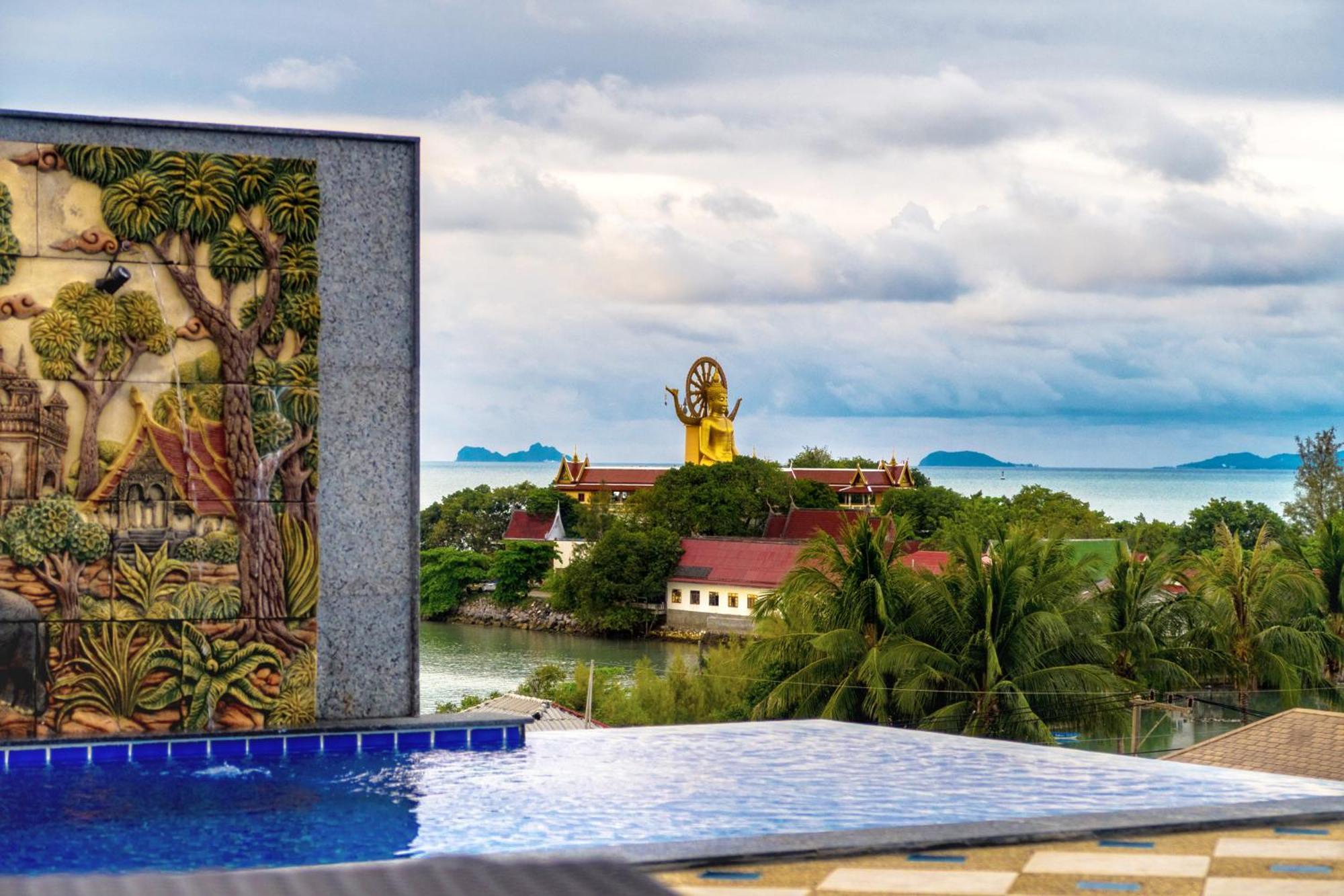 Celebrity Ocean View Villa Samui Bang Rak Beach  Exterior photo