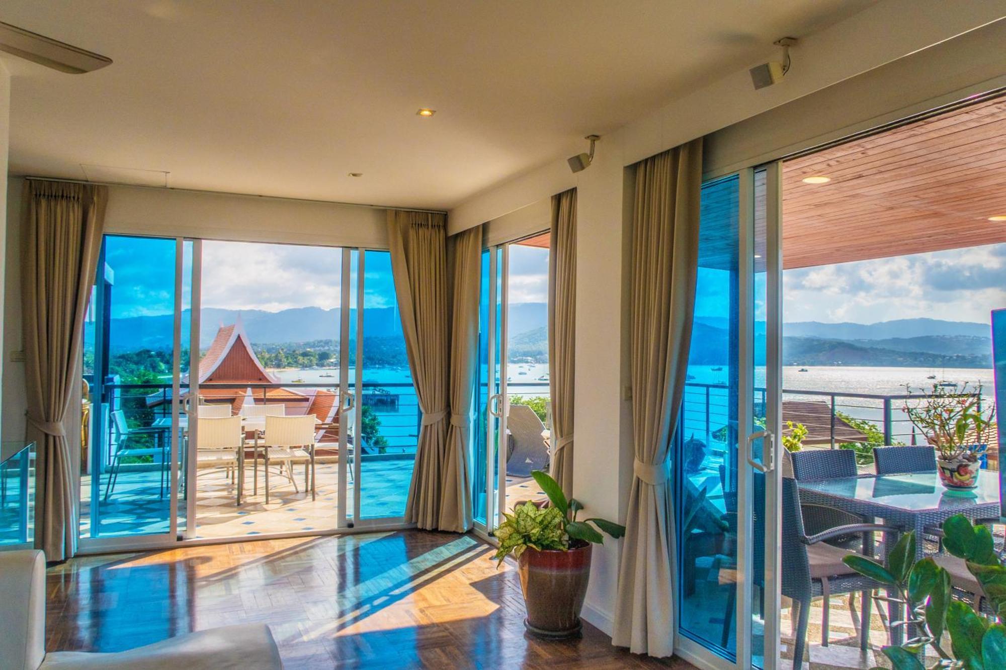 Celebrity Ocean View Villa Samui Bang Rak Beach  Exterior photo