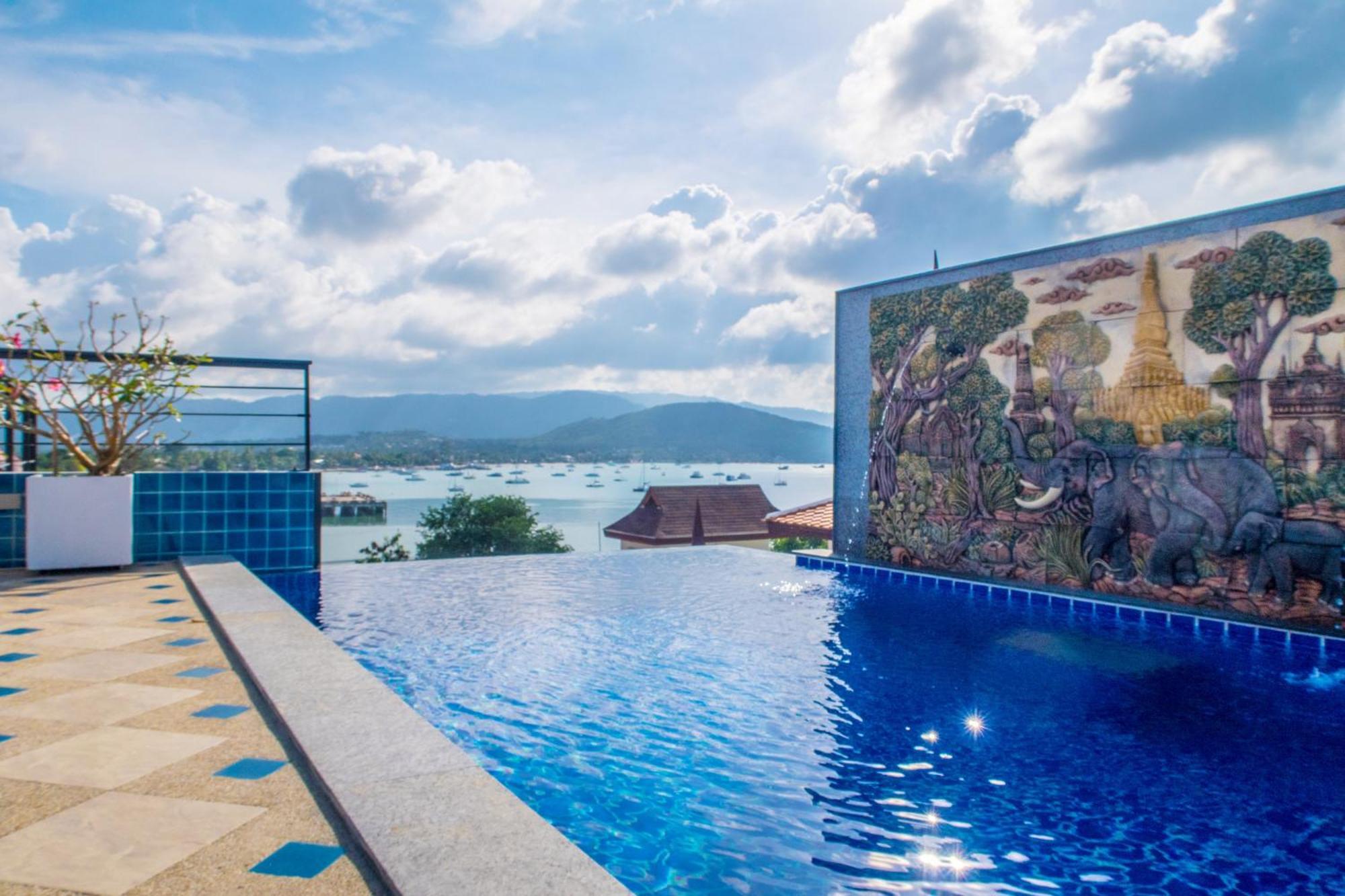 Celebrity Ocean View Villa Samui Bang Rak Beach  Exterior photo